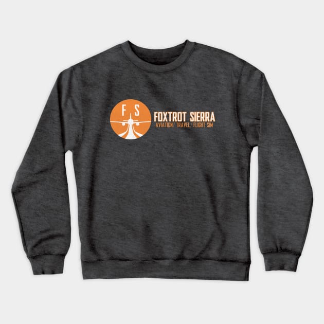 Foxtrot Sierra Logo Shirt Crewneck Sweatshirt by boscotjones